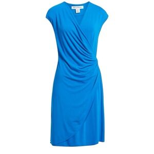 Tommy Bahama Tambour Dress Side-gathered Jersey Wrap
